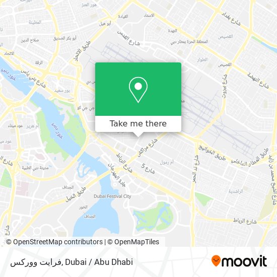 فرايت ووركس map