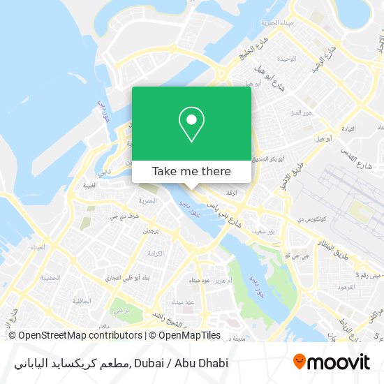 مطعم كريكسايد الياباني map