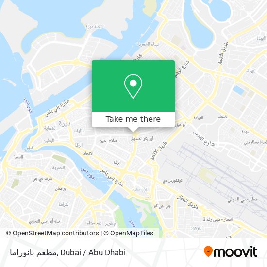 مطعم بانوراما map