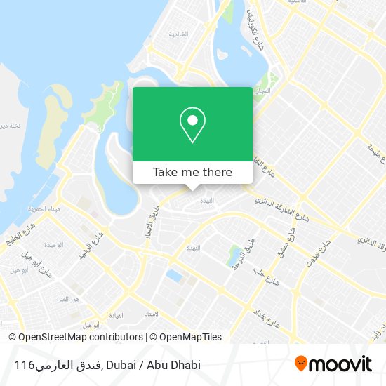فندق العازمي116 map