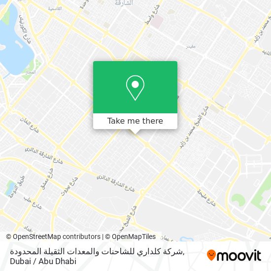 شركة كلداري للشاحنات والمعدات الثقيلة المحدودة map