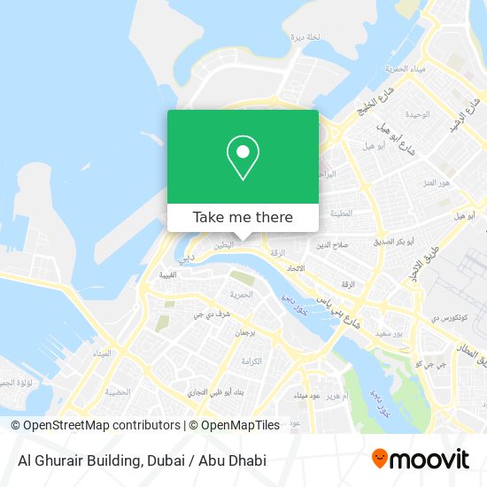 Al Ghurair Building map