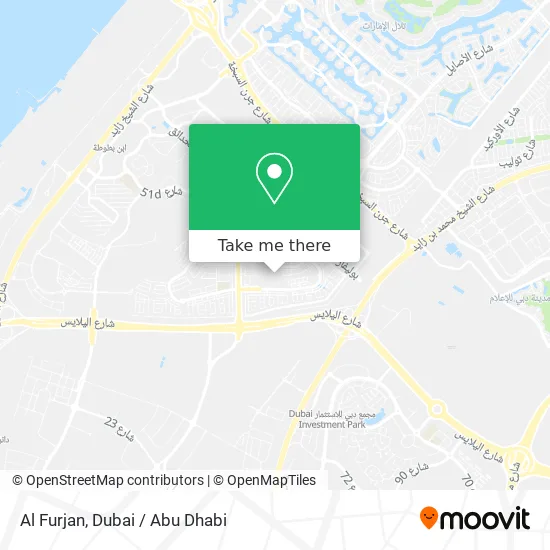 Al Furjan Dubai Map How To Get To Al Furjan In Dubai By Bus Or Metro?