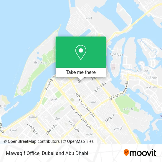 Mawaqif Office map