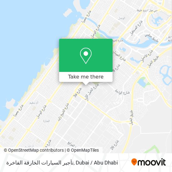 تأجير السيارات الخارقة الفاخرة map