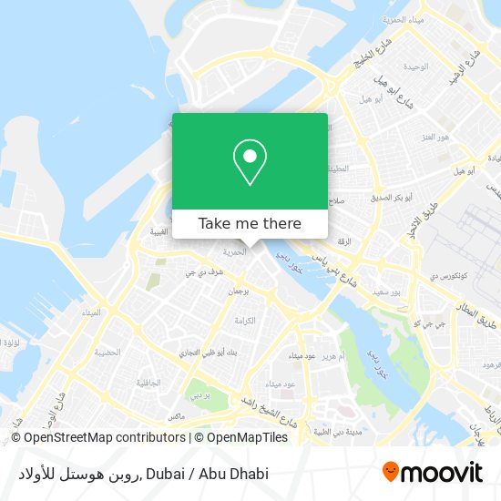 روبن هوستل للأولاد map