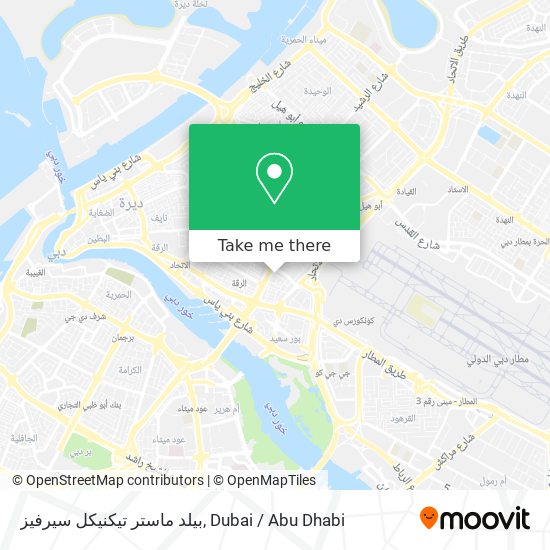 بيلد ماستر تيكنيكل سيرفيز map