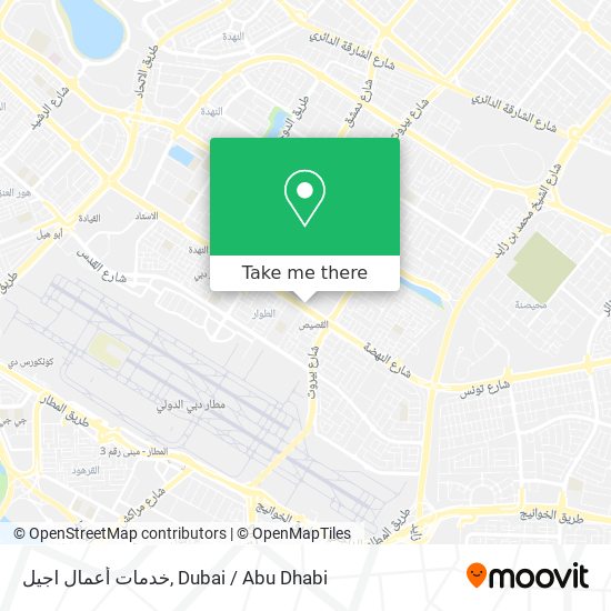 خدمات أعمال اجيل map