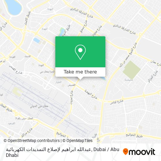 عبدالله ابراهيم لإصلاع التمديدات الكهربائية map