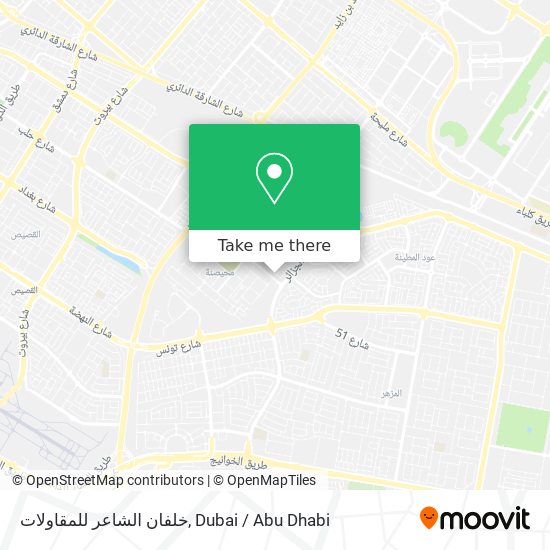 خلفان الشاعر للمقاولات map