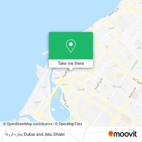 منتزه الرولة map