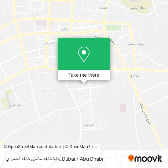 بناية خليفه سالمين خليفه الحميري map