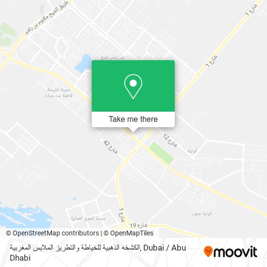 الكشخه الذهبية للخياطة والتطريز الملابس المغربية map