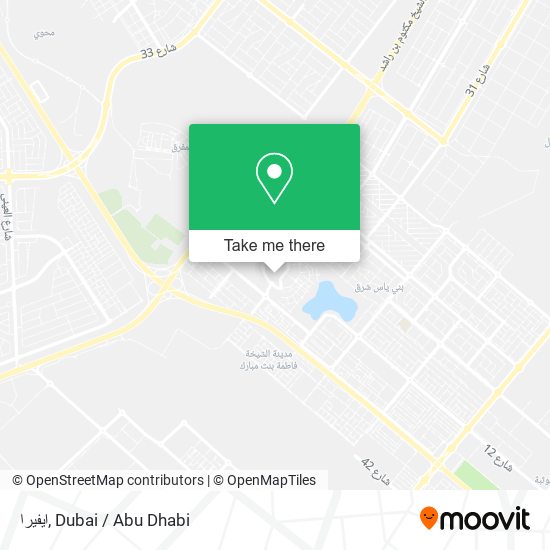 ايفيرا map