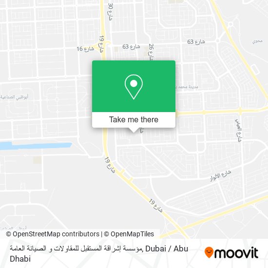 مؤسسة إشراقة المستقبل للمقاولات و الصيانة العامة map