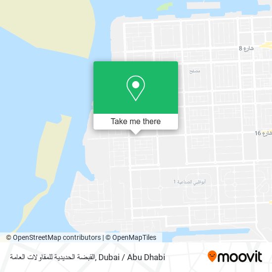 القبضة الحديدية للمقاولات العامة map