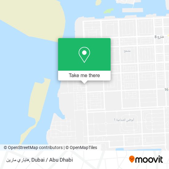 هاياري مارين map