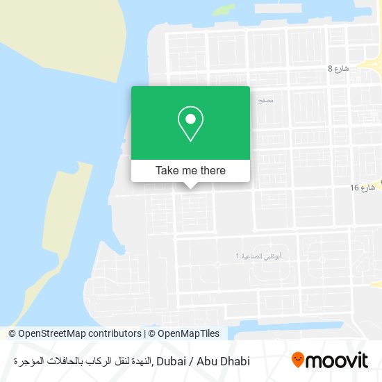 النهدة لنقل الركاب بالحافلات المؤجرة map