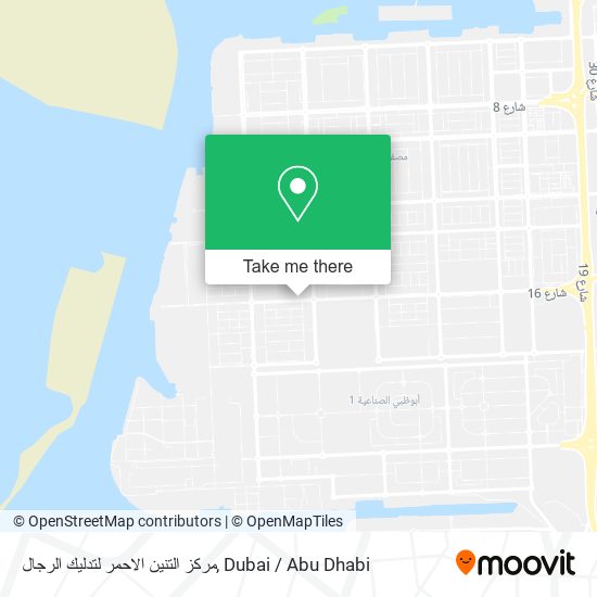 مركز التنين الاحمر لتدليك الرجال map