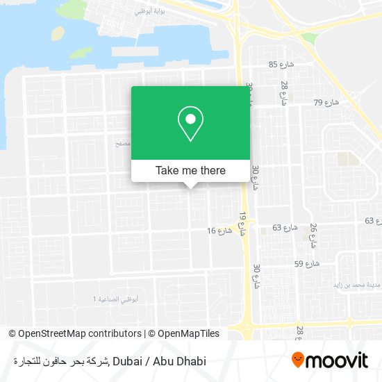 شركة بحر حافون للتجارة map