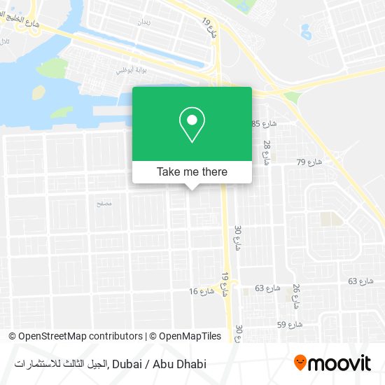الجيل الثالث للاستثمارات map