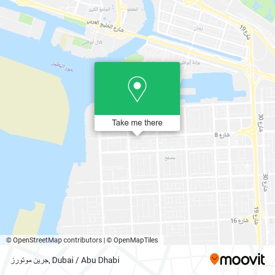 جرين موتورز map