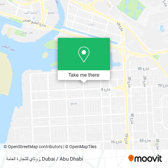 زوتاي للتجارة العامة map