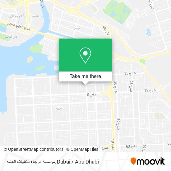 مؤسسة الرجاء للنقليات العامة map