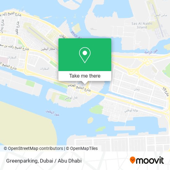 Greenparking map