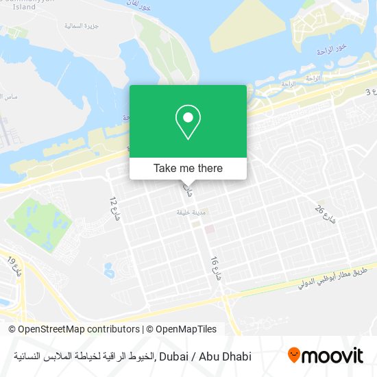 الخيوط الراقية لخياطة الملابس النسائية map