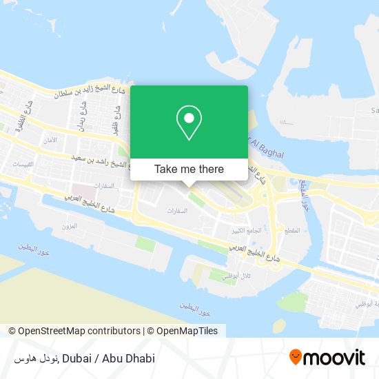 نودل هاوس map