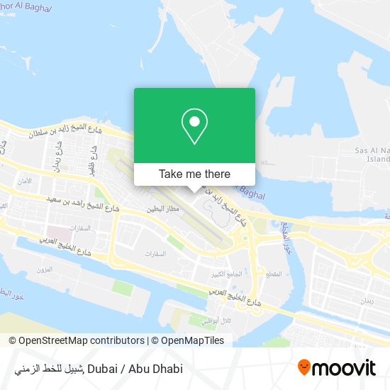 شبيل للخط الزمني map