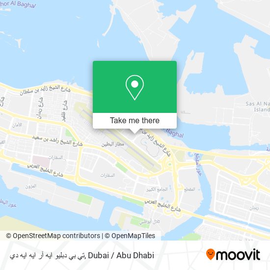 تي بي دبليو ايه آر ايه ايه دي map