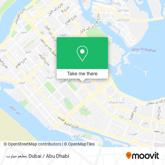 مطعم ميتوب map