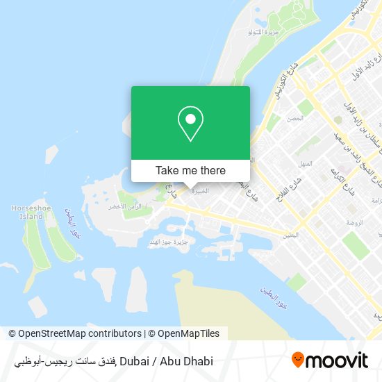 فندق سانت ريجيس-أبوظبي map