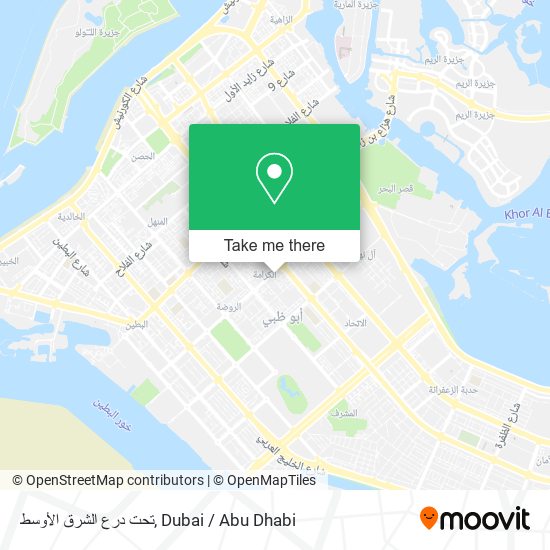 تحت درع الشرق الأوسط map