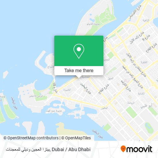 بيتزا العجين وديلي للمعجنات map