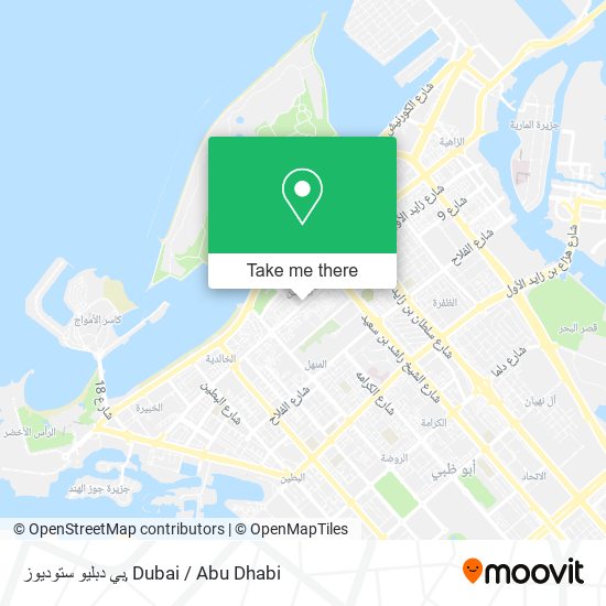 بي دبليو ستوديوز map