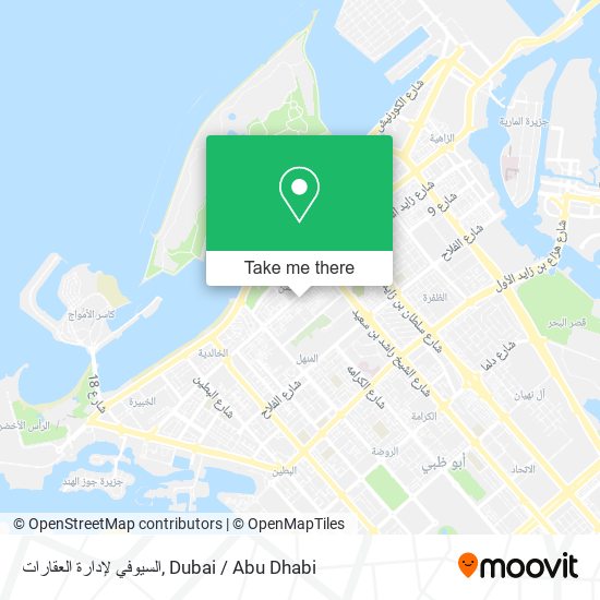 السيوفي لإدارة العقارات map