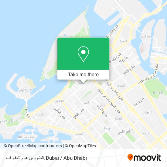 الطاووس هوم للعقارات map