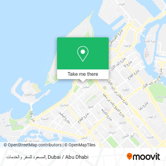 المسعود للسفر والخدمات map