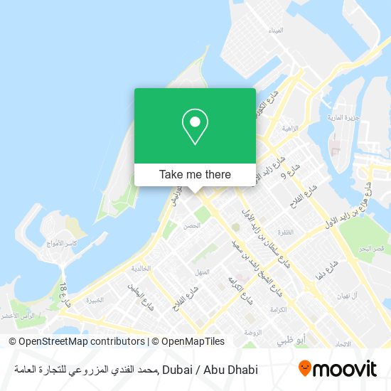 محمد الفندي المزروعي للتجارة العامة map