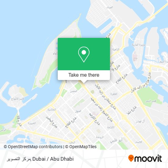 مركز التصوير map