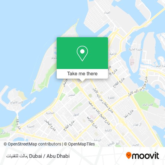 مالت للتقنيات map