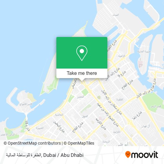 الظفرة للوساطة المالية map