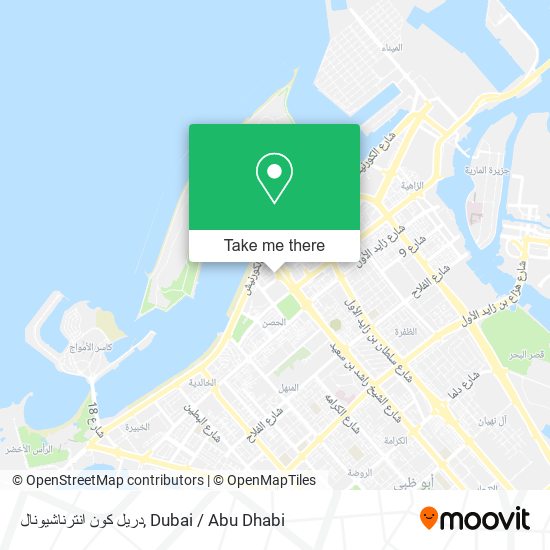 دريل كون انترناشيونال map