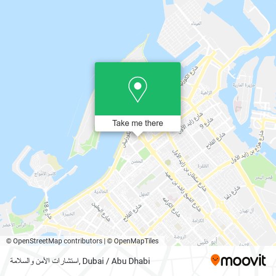 استشارات الأمن والسلامة map