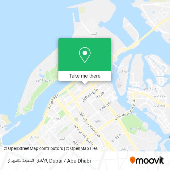 الأخبار السعيدة للكمبيوتر map