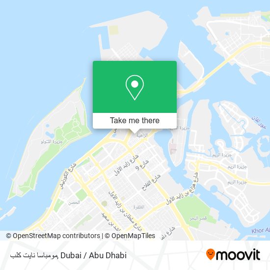 مومباسا نايت كلب map