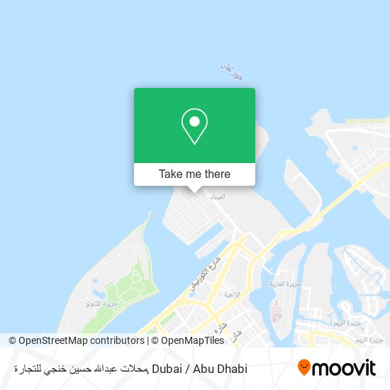 محلات عبدالله حسين خنجي للتجارة map